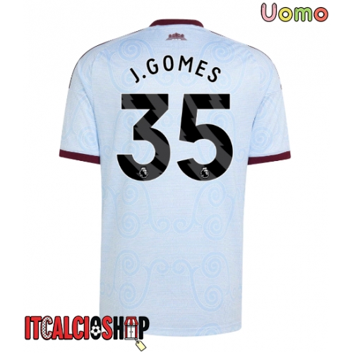 Aston Villa Joao Gomes #35 Terza Maglia 2026-27 Manica Corta